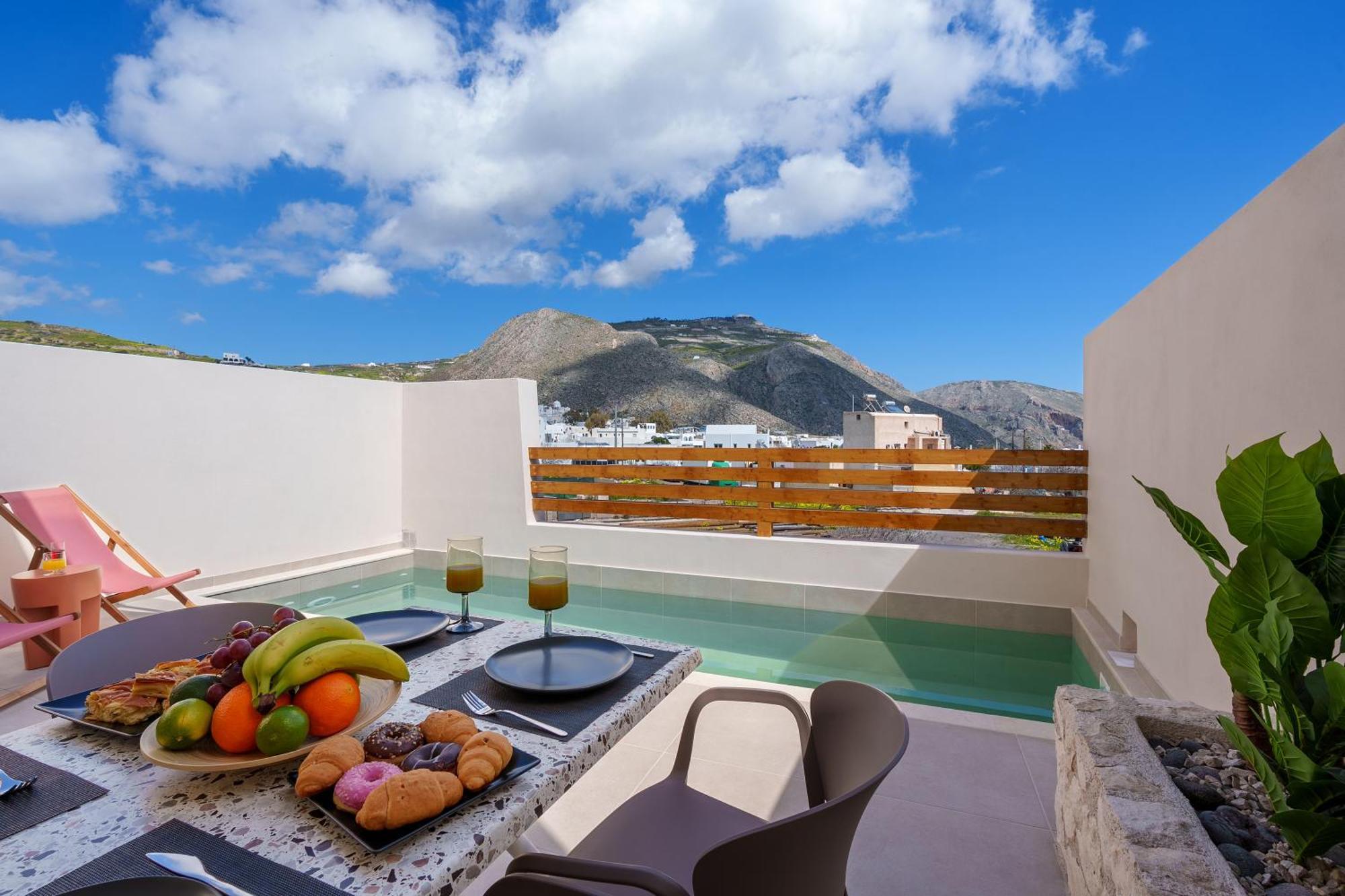 Sugarwhite Suites With Private Not Heated Pool Emporio  Eksteriør billede